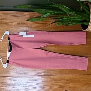 A NEW DAY NWT Rose/Dark Pink High-Rise Skinny Ankle Pant